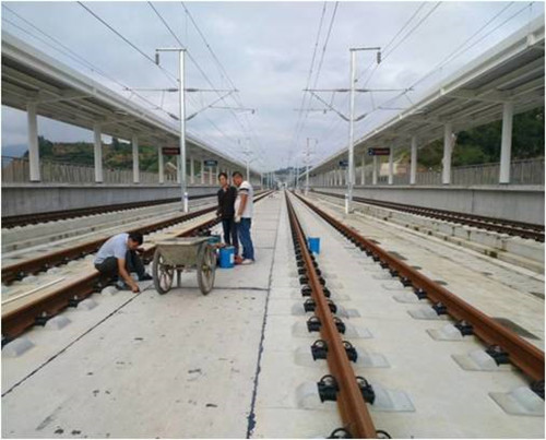 PTN材料應(yīng)用于西成高鐵漢中、洋縣、寧強(qiáng)、戶(hù)縣段線(xiàn)間封閉層伸縮縫